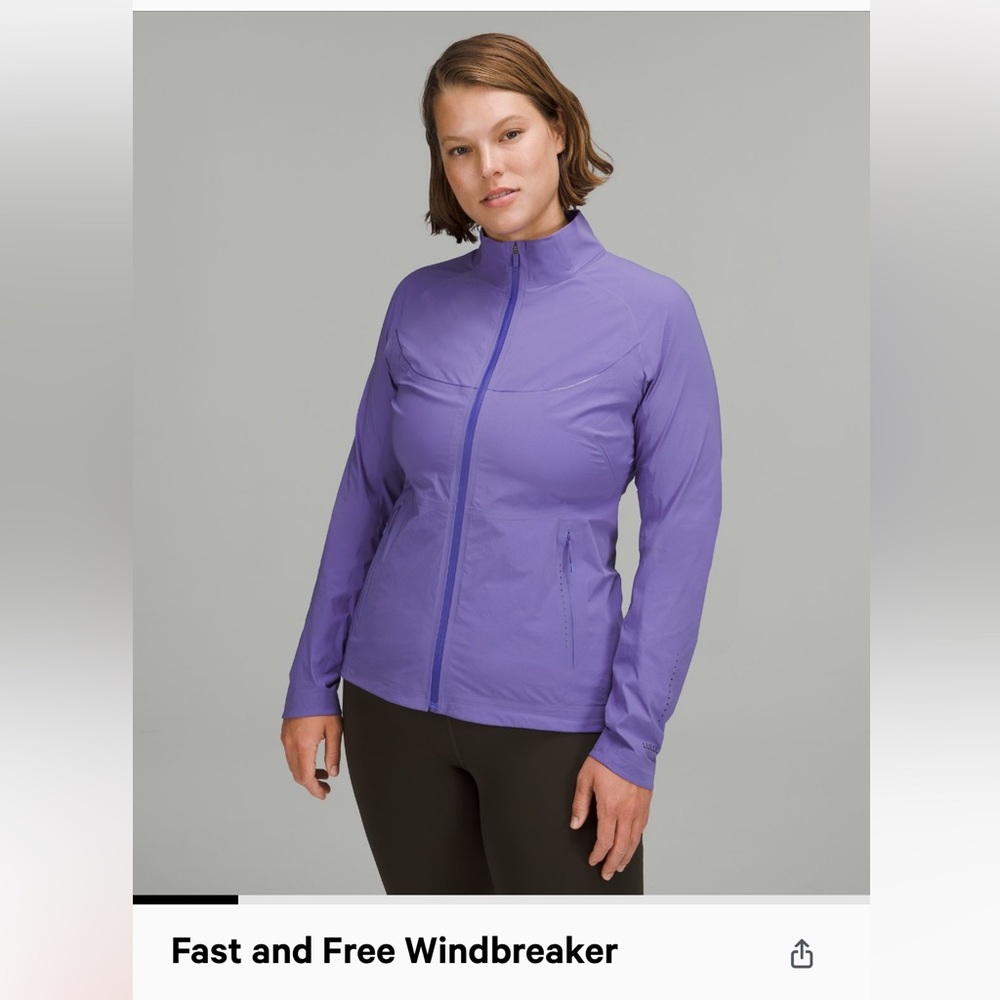 Lululemon Fast and Free Wind Breaker